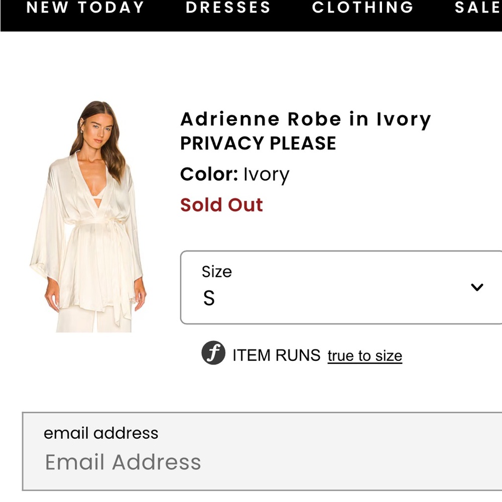 Privacy Please Ivory Pajama Set